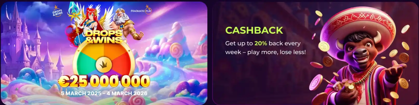 Vivajack Casino Banner Dekstop